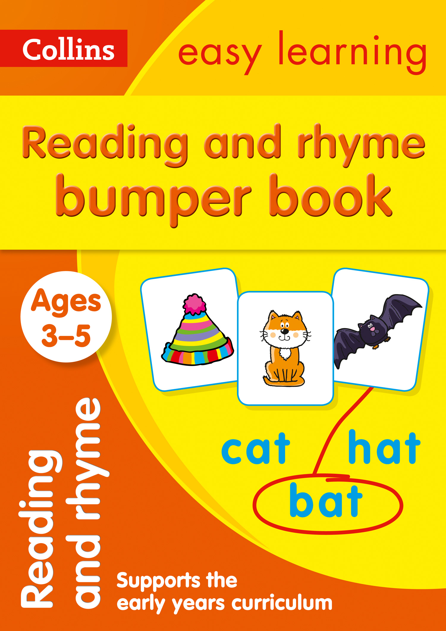 Easy Learning Reading & Rhyme Bumper Workbook (Ages 3-5)