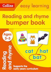 Easy Learning Reading & Rhyme Bumper Workbook (Ages 3-5)