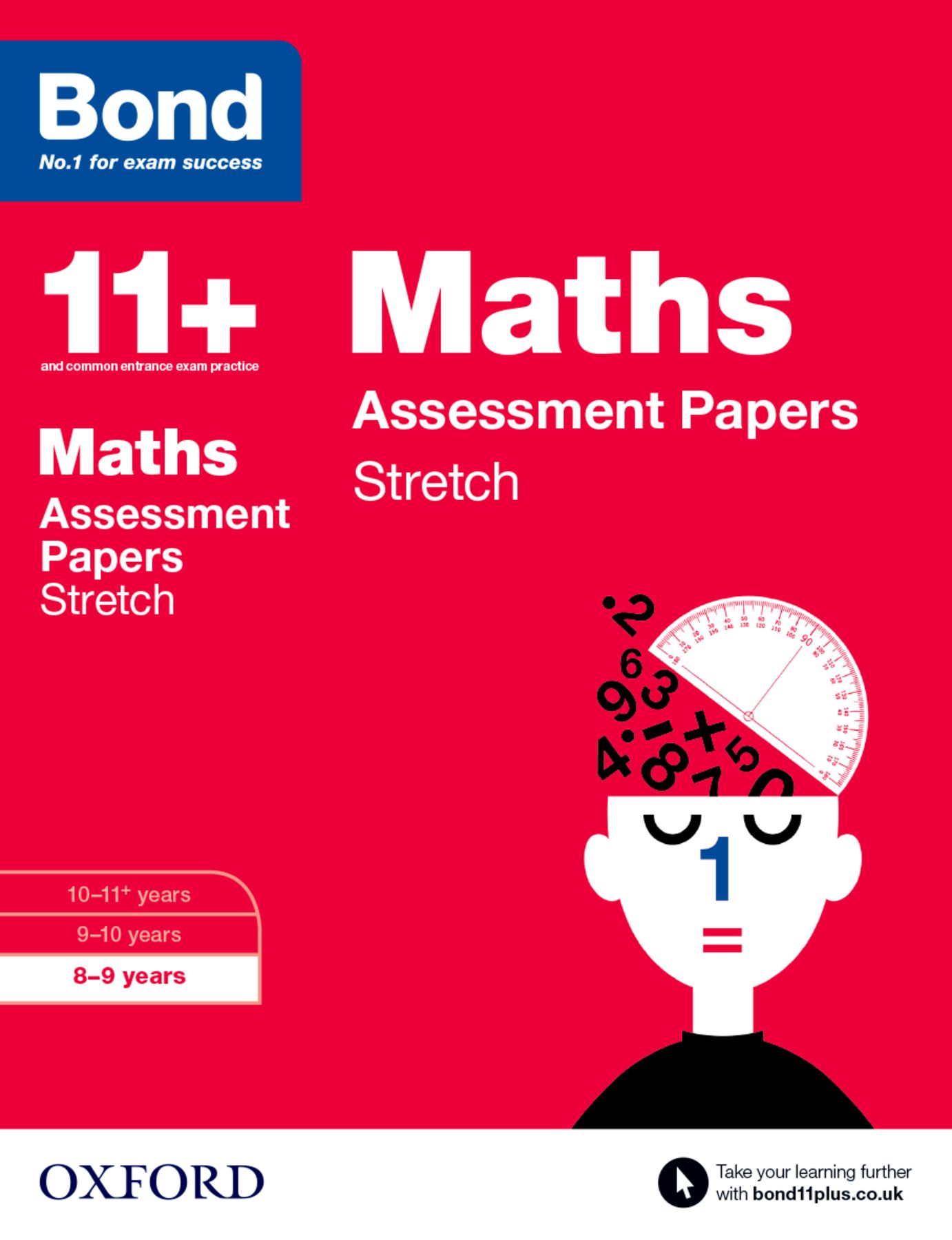 11+ Maths Stretch Tests (Ages 8-9)