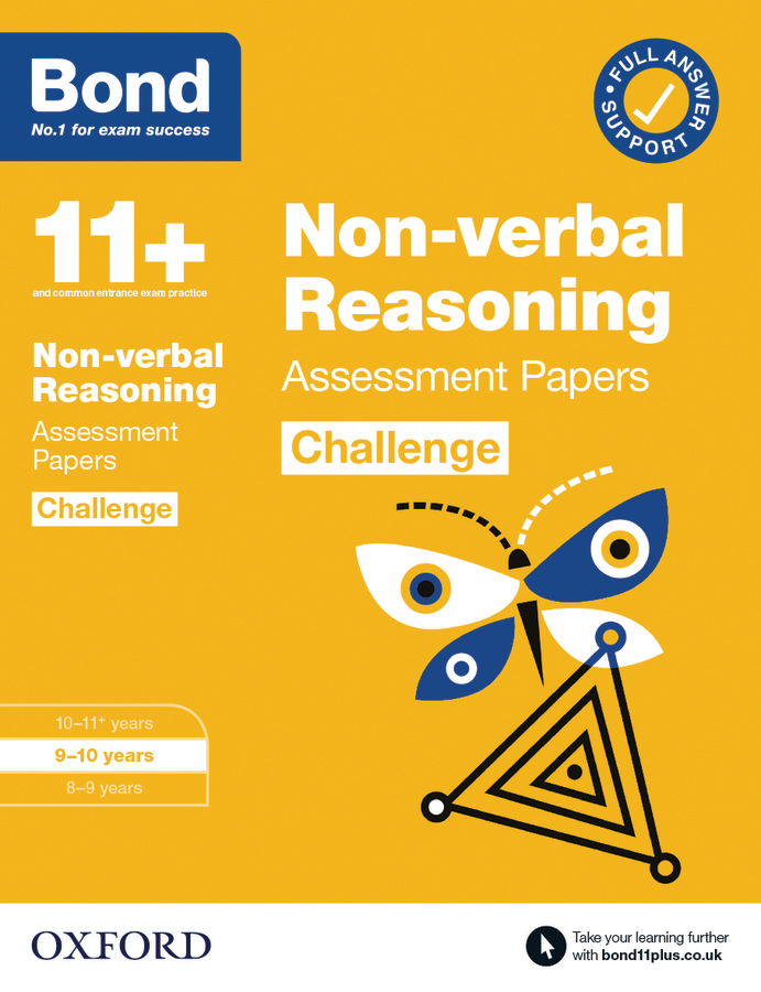 11+ Non-Verbal Reasoning Challenge Tests (Ages 9-10)