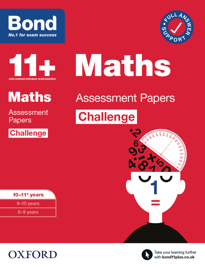 11+ Maths Challenge Tests (Ages 10-11)