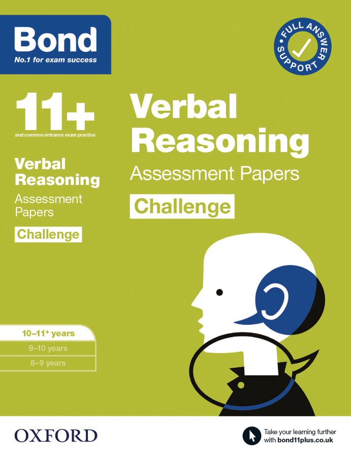 11+ Verbal Reasoning Challenge Tests (Ages 10-11)
