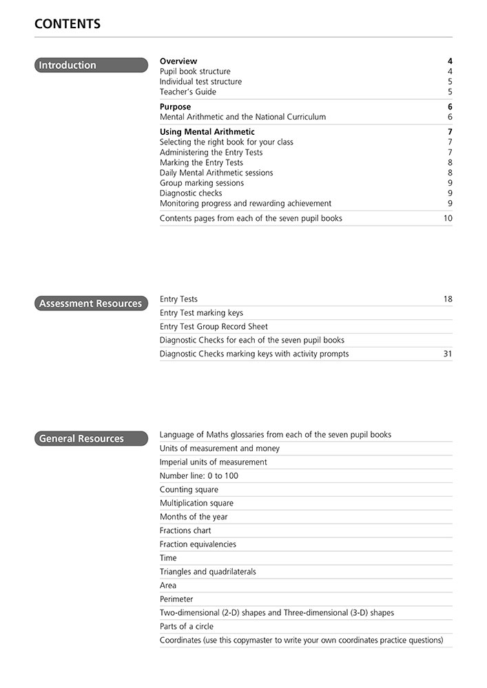 Sample of Mental Arithmetic Teacher's Guide Ages 7-11 Schofield & Sims with Answers NEW (<li>ISBN : 9780721713892</li>)