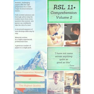 11+ Comprehension Practice Papers Pack 2 (Ages 10-11)