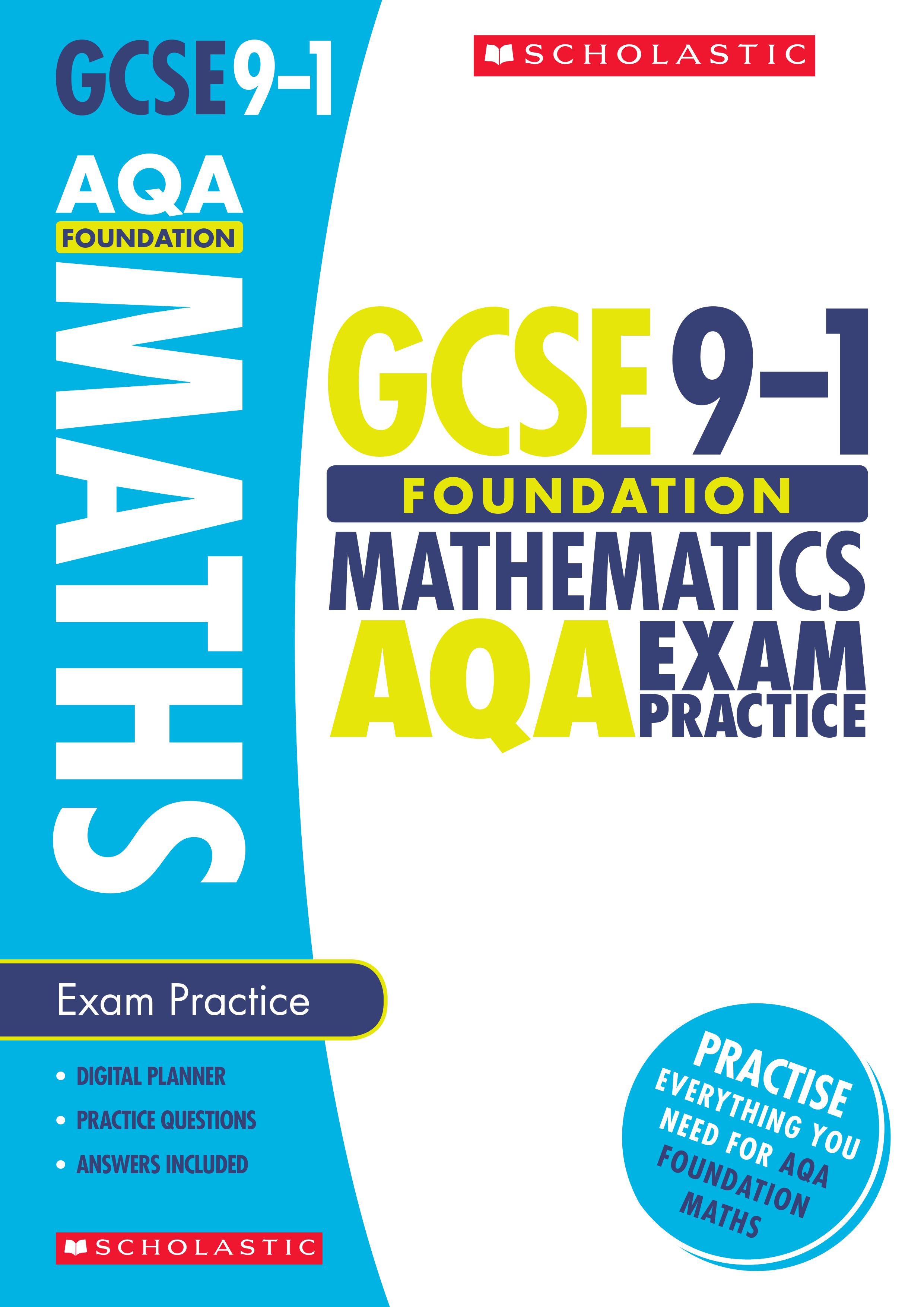 AQA GCSE Maths Exam Workbook Foundation (Ages 14-16)
