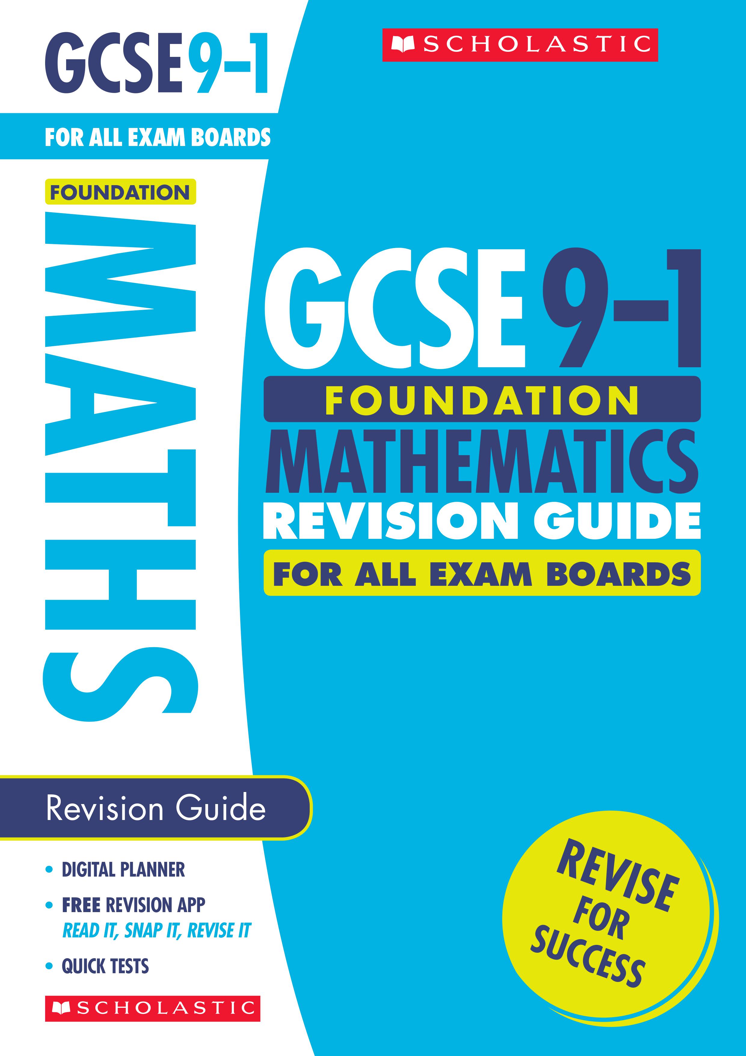 GCSE Maths Revision Guide Foundation (Ages 14-16)