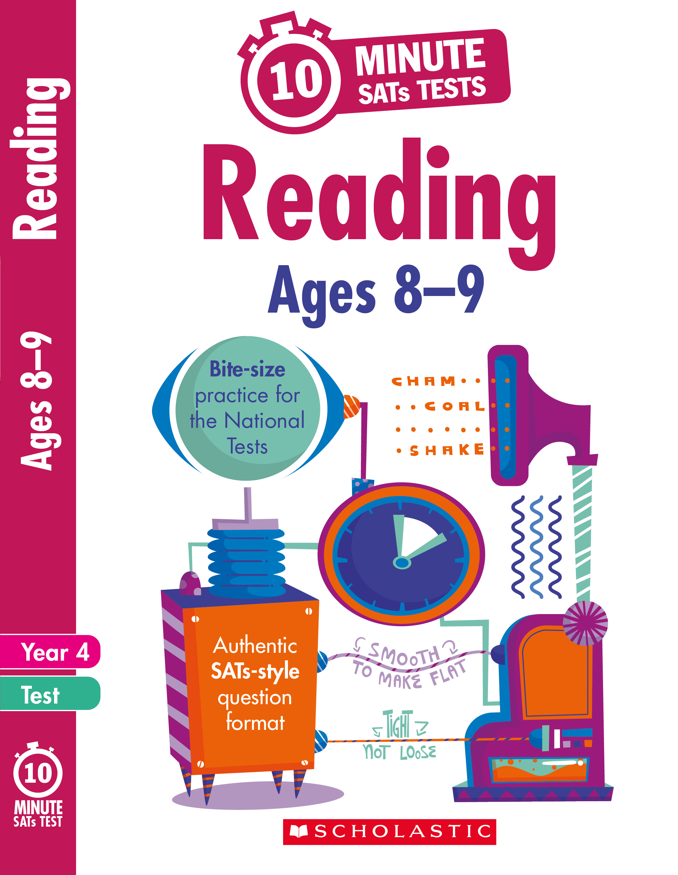 Year 4 Reading 10-Minute SATs Tests (Ages 8-9)