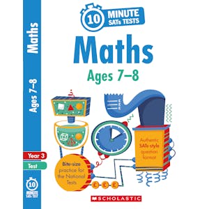 Year 3 Maths 10-Minute SATs Tests (Ages 7-8)