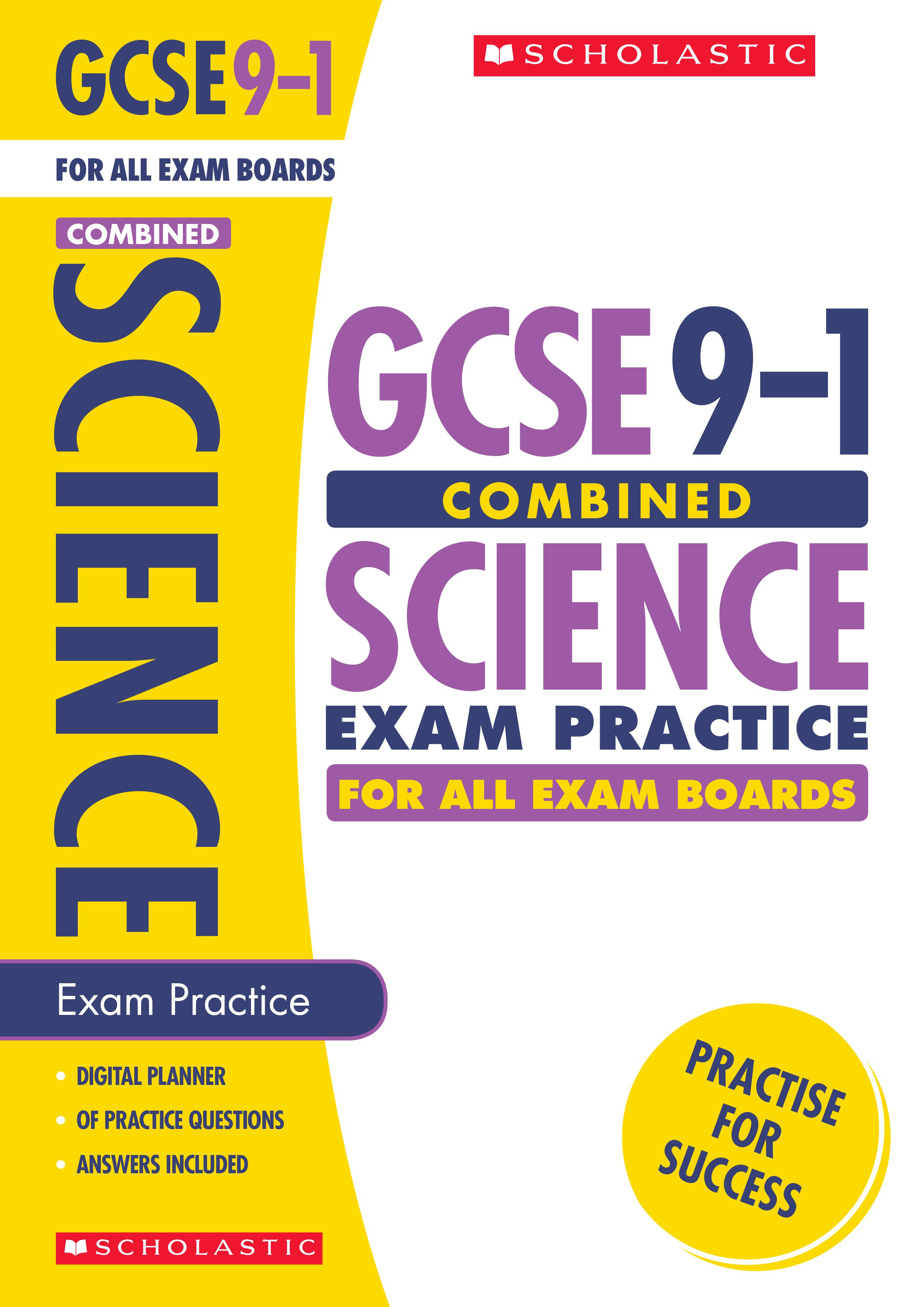 GCSE Combined Science Exam Workbook (Ages 14-16)