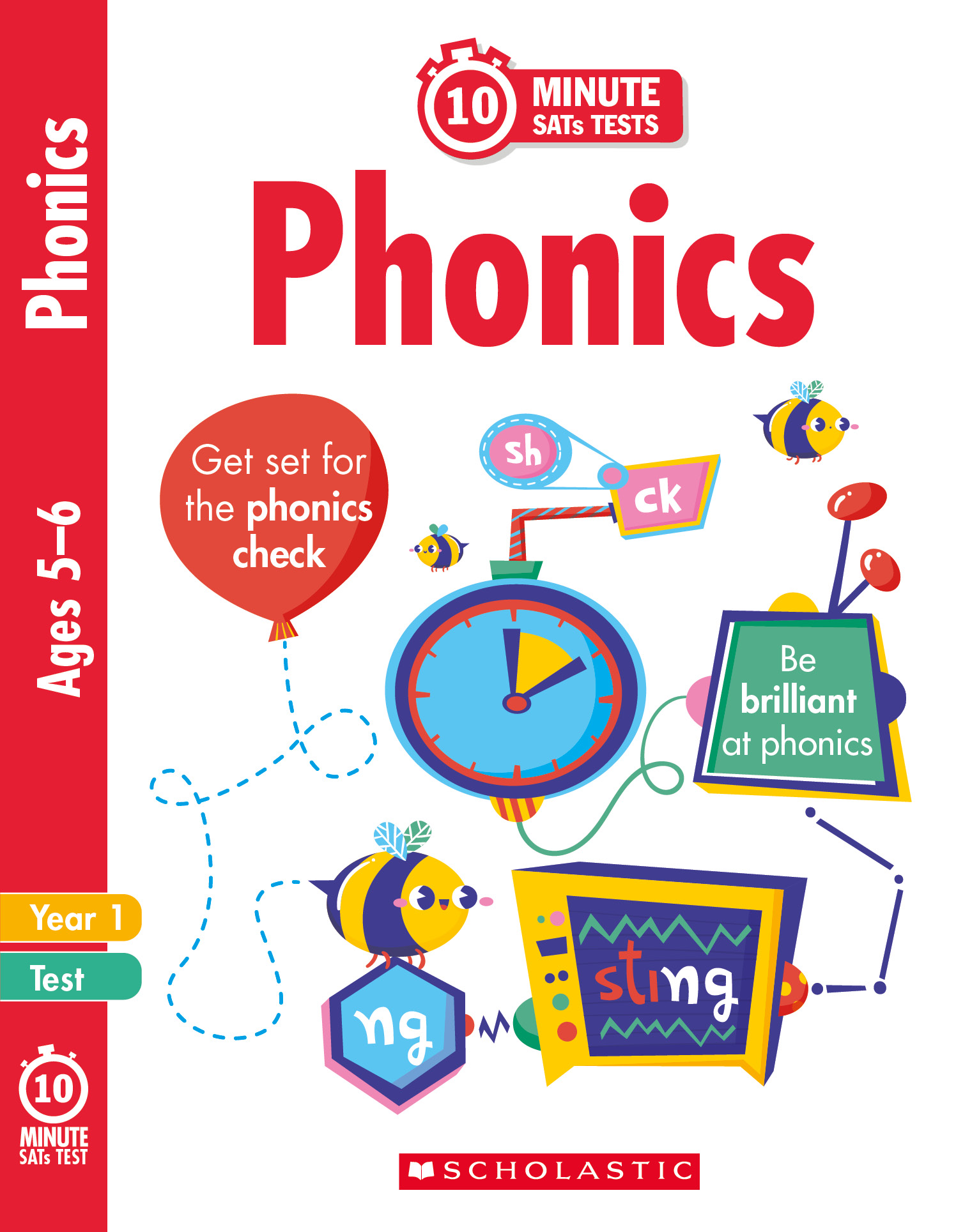 Year 1 Phonics 10-Minute Tests (Ages 5-6)