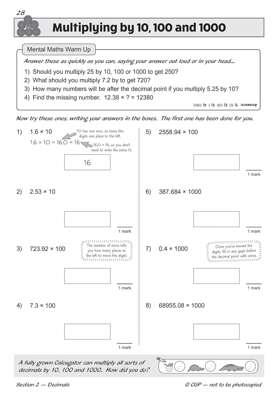 Sample of KS2 Maths SAT Buster Book Set 2026 Ages 10-11 CGP with Answers NEW ()