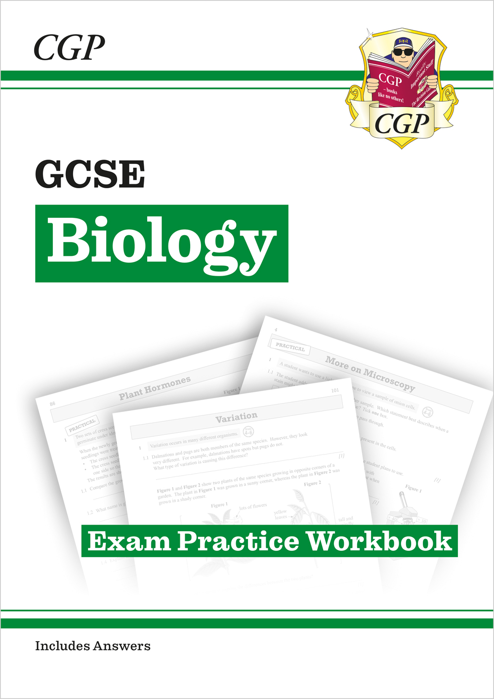 GCSE Biology Exam Workbook (Ages 14-16)