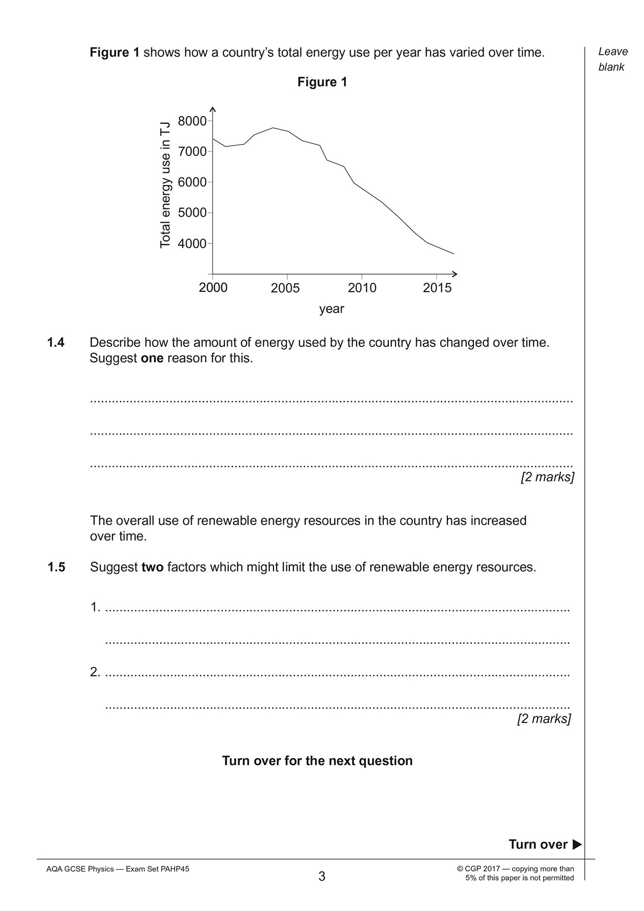 Sample of AQA GCSE Physics Practice Papers Higher Pack 1 Ages 15-16 CGP with Answers NEW (<li>ISBN : 9781782948278</li>)