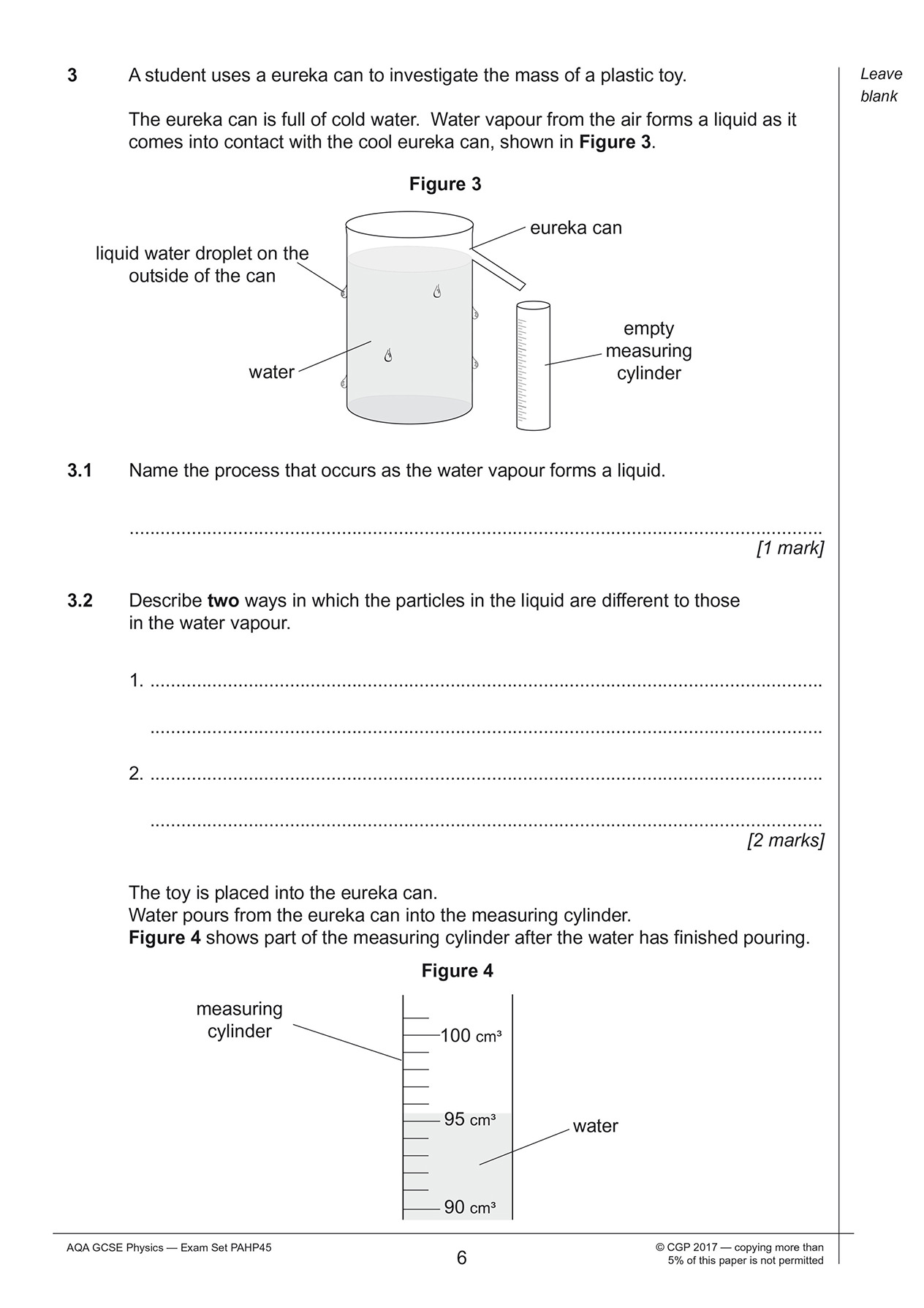Sample of AQA GCSE Physics Practice Papers Higher Pack 1 Ages 15-16 CGP with Answers NEW (<li>ISBN : 9781782948278</li>)