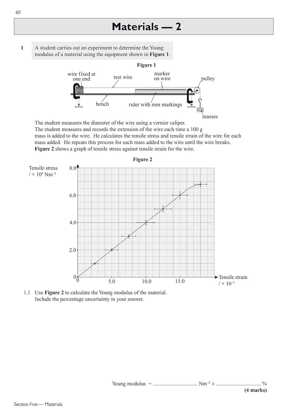 Sample of AQA Physics Year 1 & AS Revision & Practice Pack Ages 16-17 CGP with Answers ()