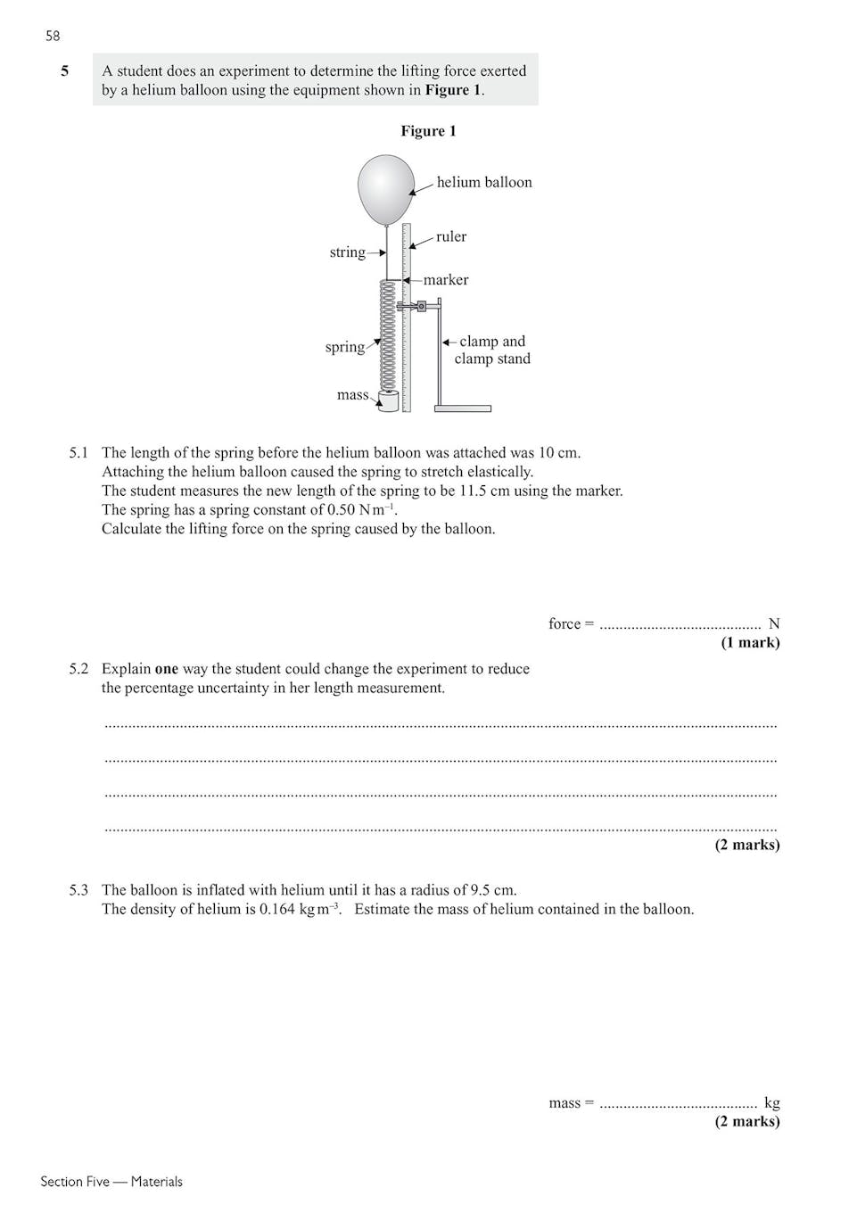Sample of AQA Physics Year 1 & AS Revision & Practice Pack Ages 16-17 CGP with Answers ()