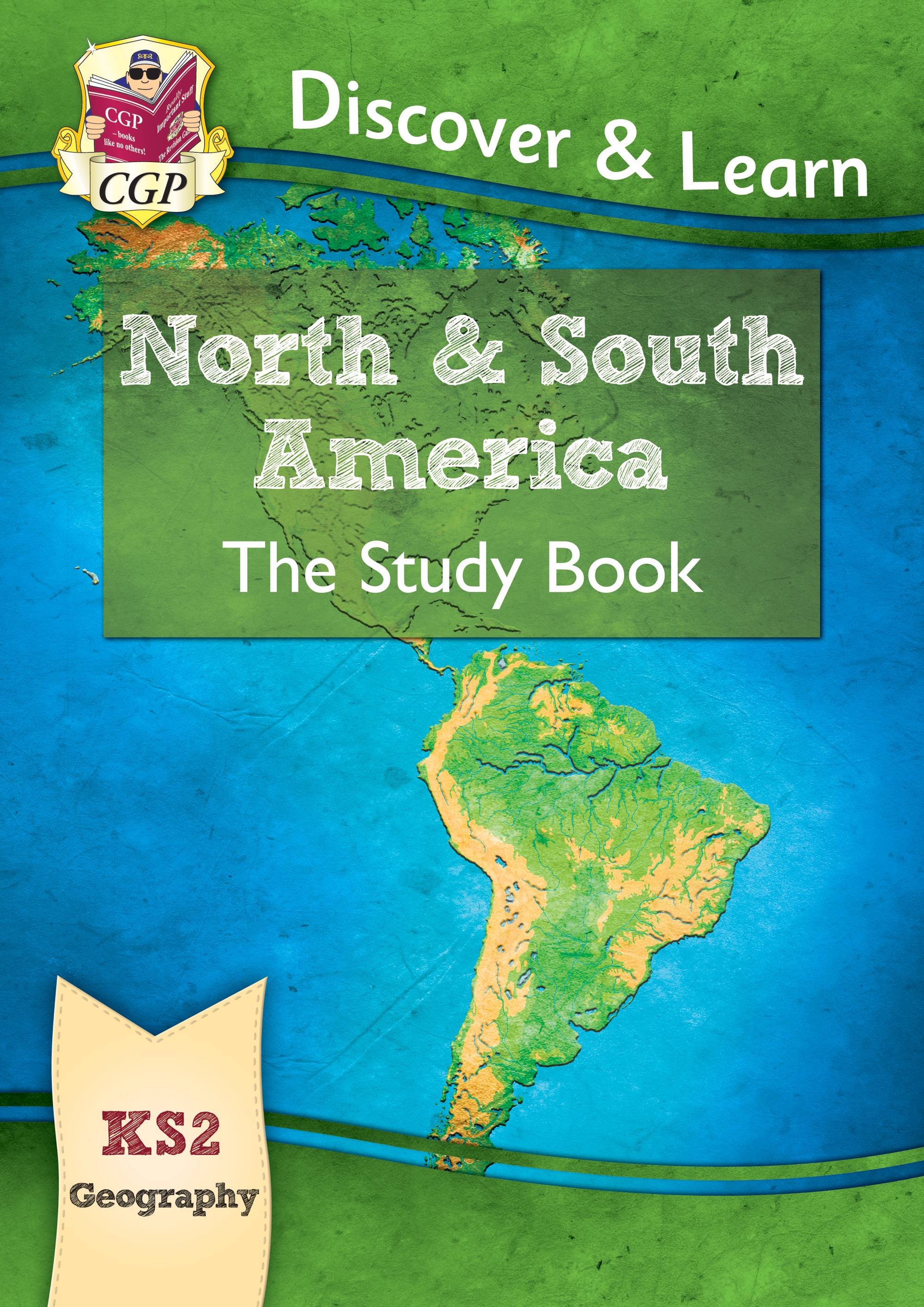 KS2 Geography North & South America Study Book (Ages 7-11)