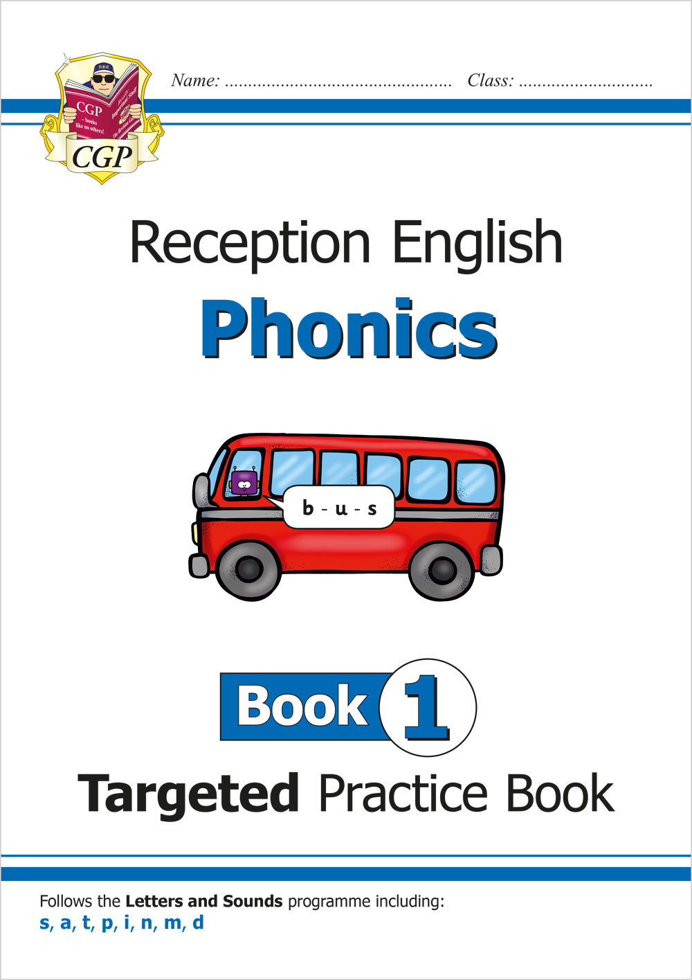 Reception Phonics Workbook Book 1 (Ages 4-5)