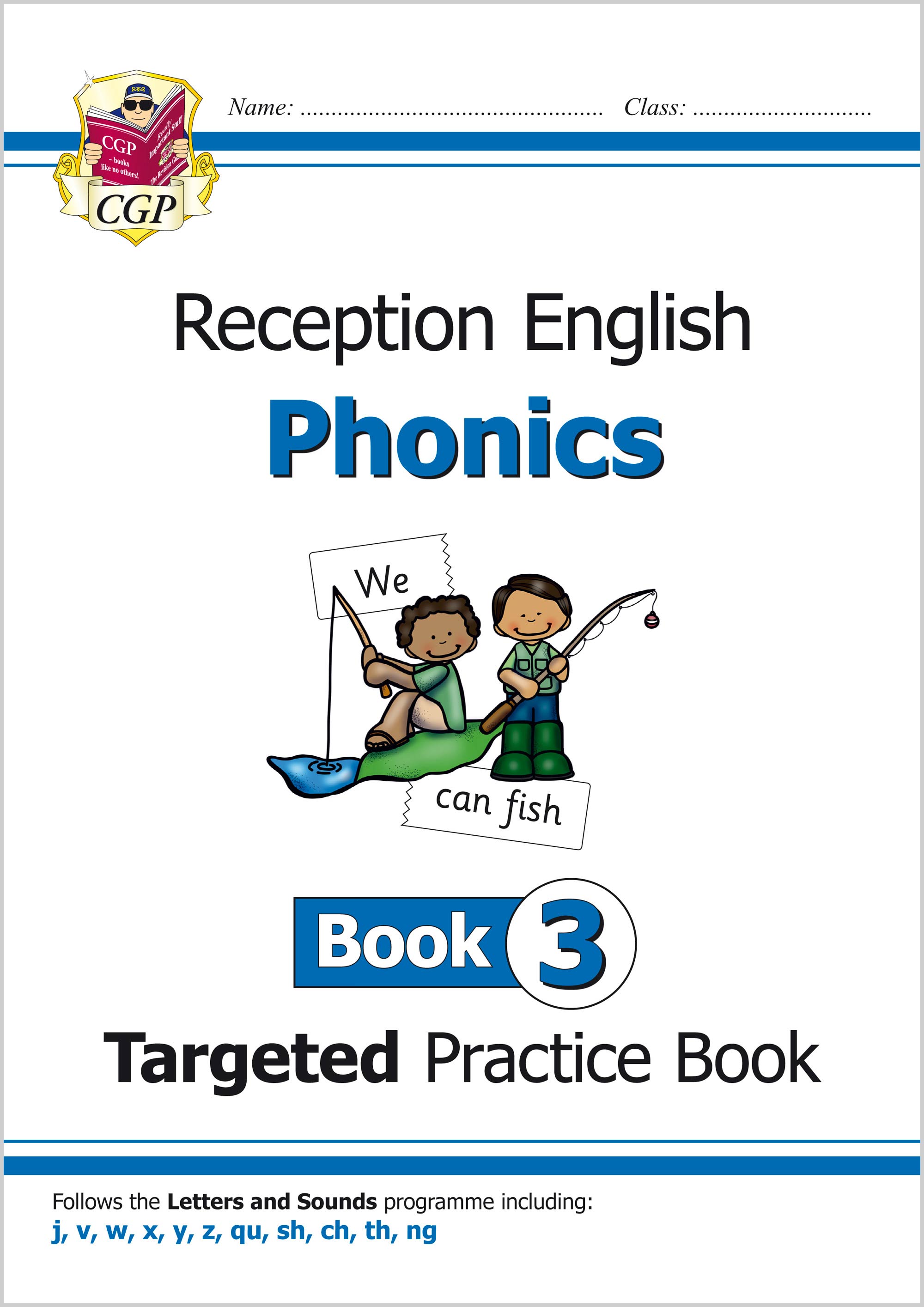 Reception Phonics Workbook Book 3 (Ages 4-5)