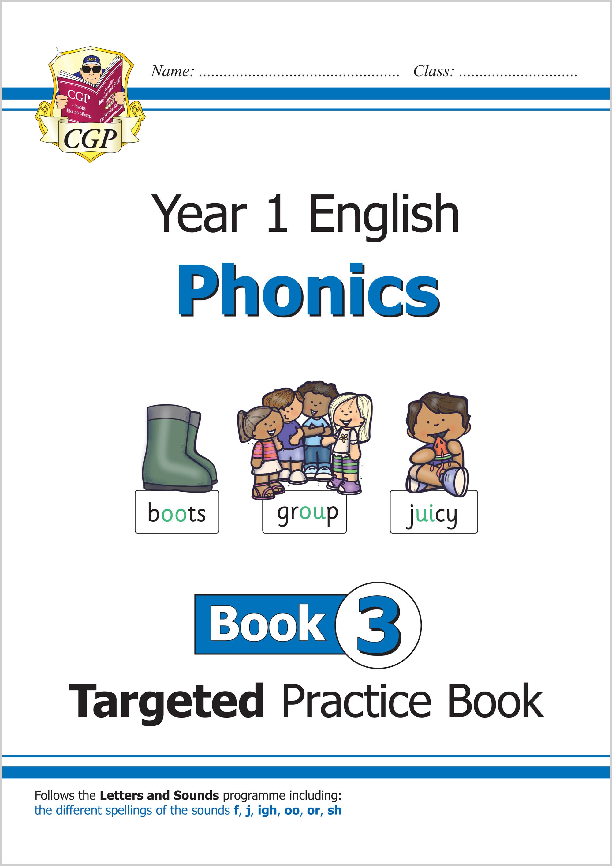Year 1 Phonics Workbook Book 3 (Ages 5-6)
