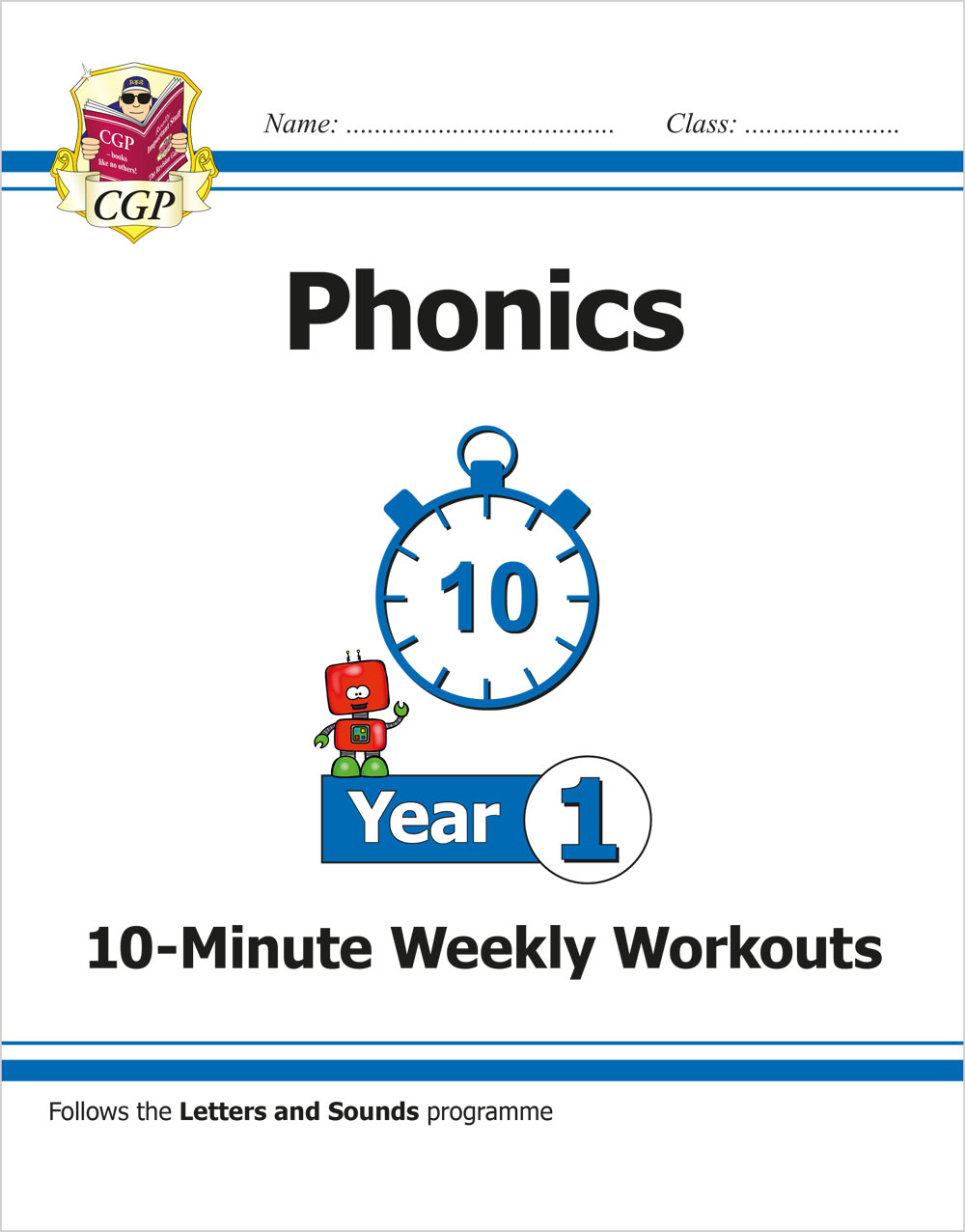 Year 1 Phonics 10-Minute Weekly Workouts (Ages 5-6)