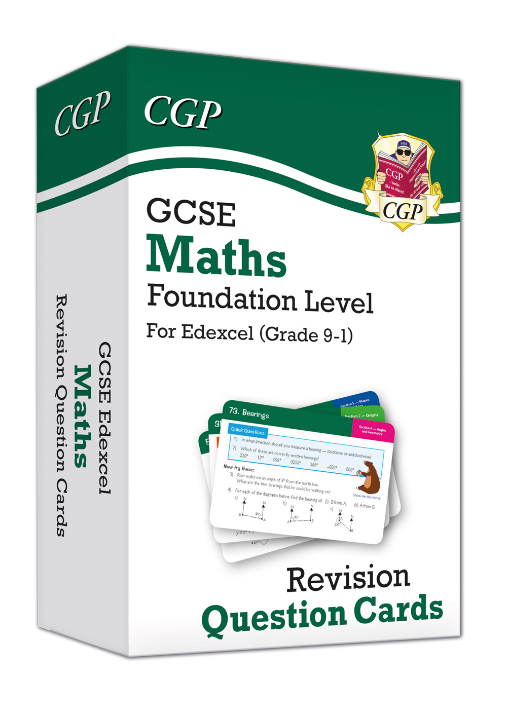 Edexcel GCSE Maths Revision Question Cards Foundation (Ages 15-16)