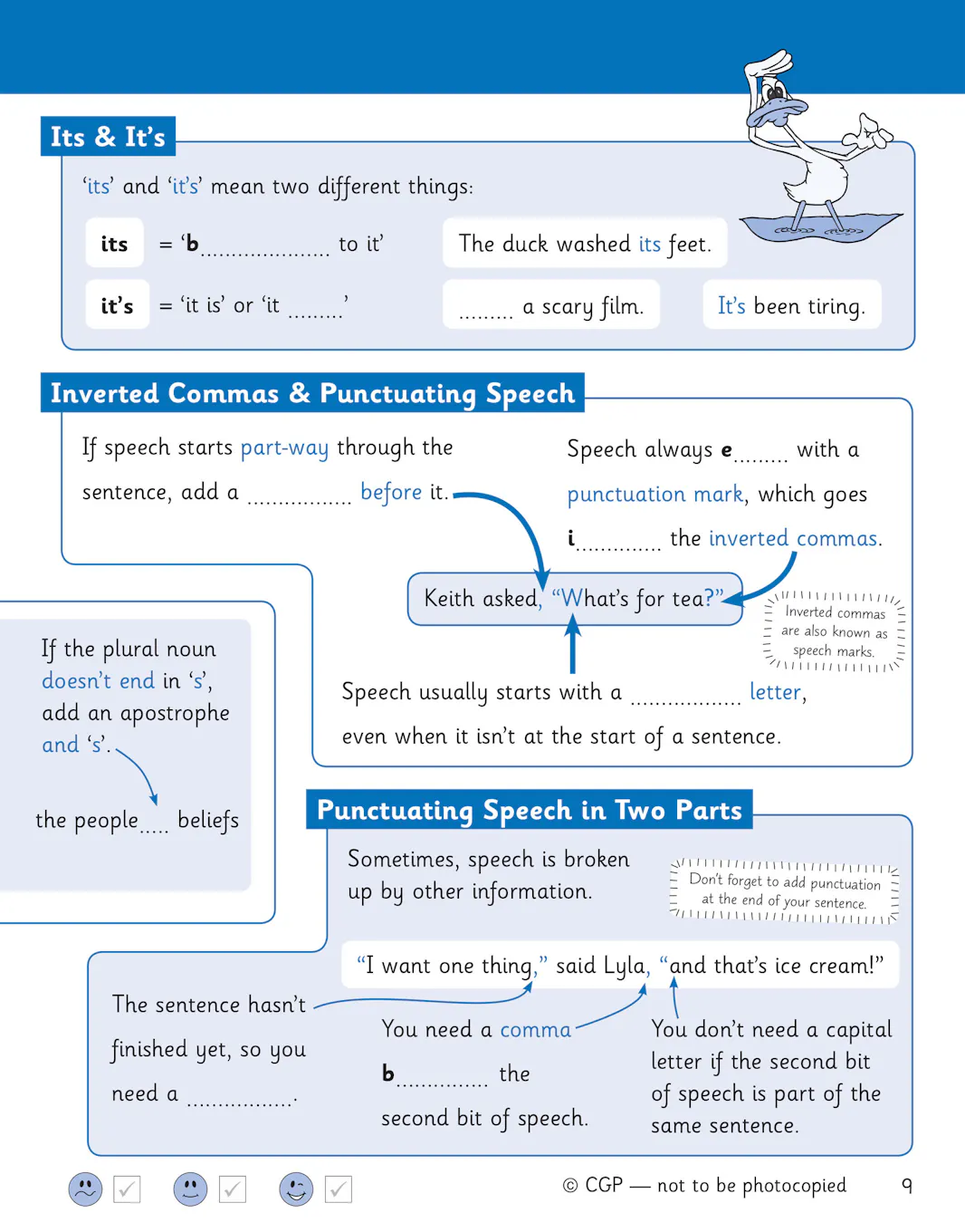 Sample of KS2 Y5 Maths English Science Knowledge Organiser Retriever CGP with Answers NEW ()