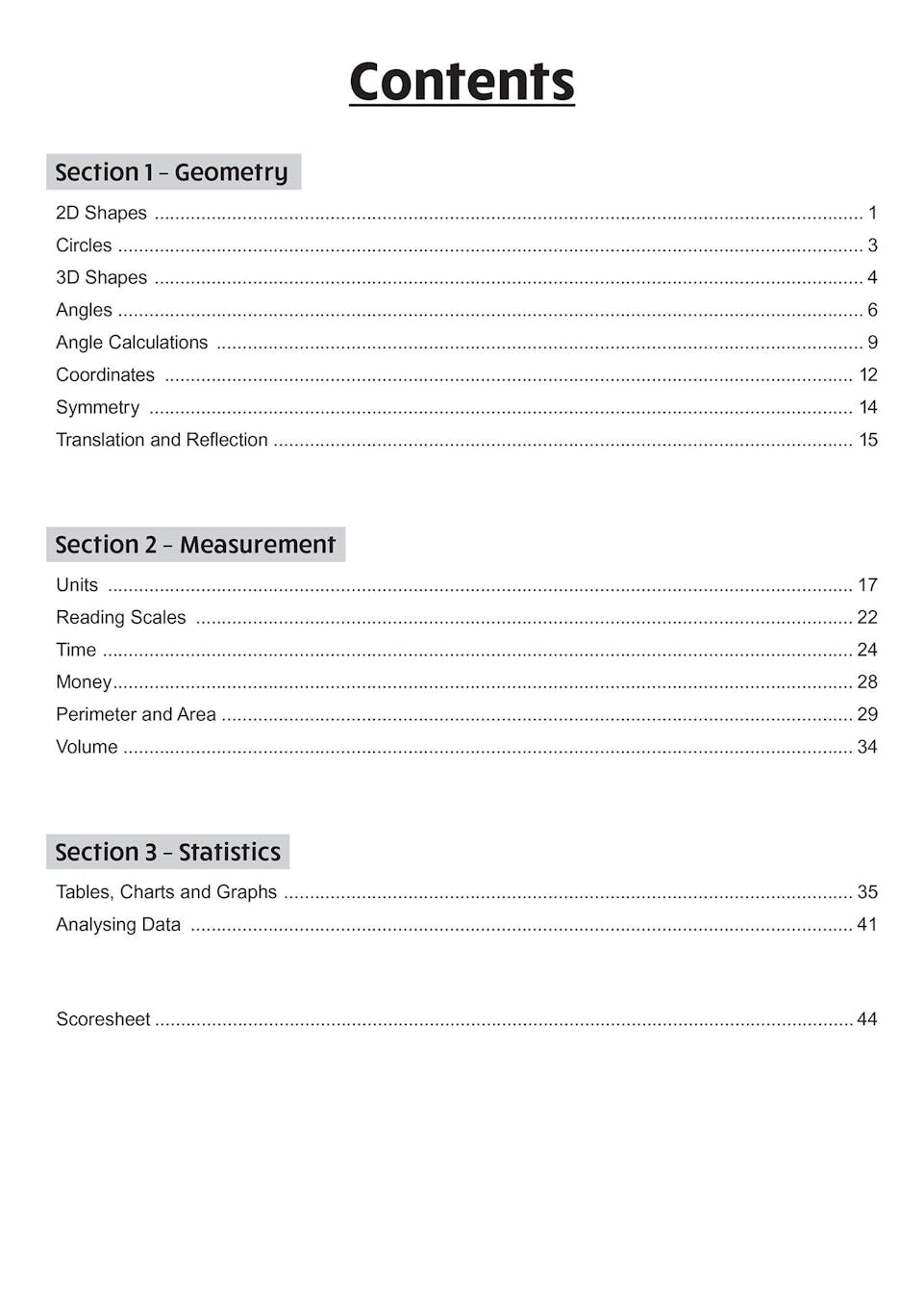 Sample of KS2 Maths SAT Buster Book Set 2026 Ages 10-11 CGP with Answers NEW ()