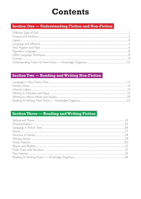 Sample of Year 9 English Study & Workbook Pack (Ages 13-14) ()