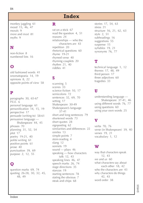 Sample of Year 9 English Study & Workbook Pack (Ages 13-14) ()