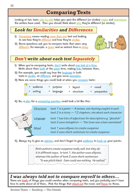 Sample of Year 9 English Study & Workbook Pack (Ages 13-14) ()