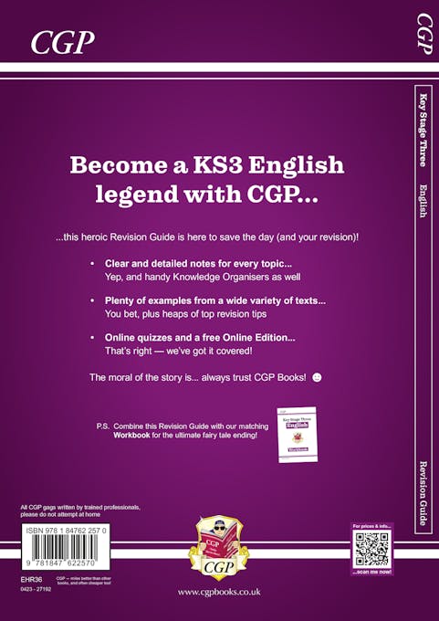 Sample of Year 9 English Study & Workbook Pack (Ages 13-14) ()