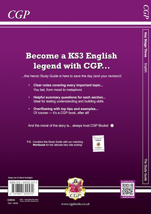 Sample of Year 9 English Study & Workbook Pack (Ages 13-14) ()