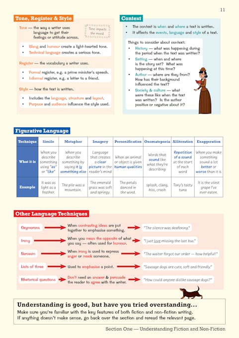 Sample of Year 9 English Study & Workbook Pack (Ages 13-14) ()