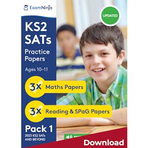 KS2 SATs Practice Papers Pack 1 (Download, School Licence)