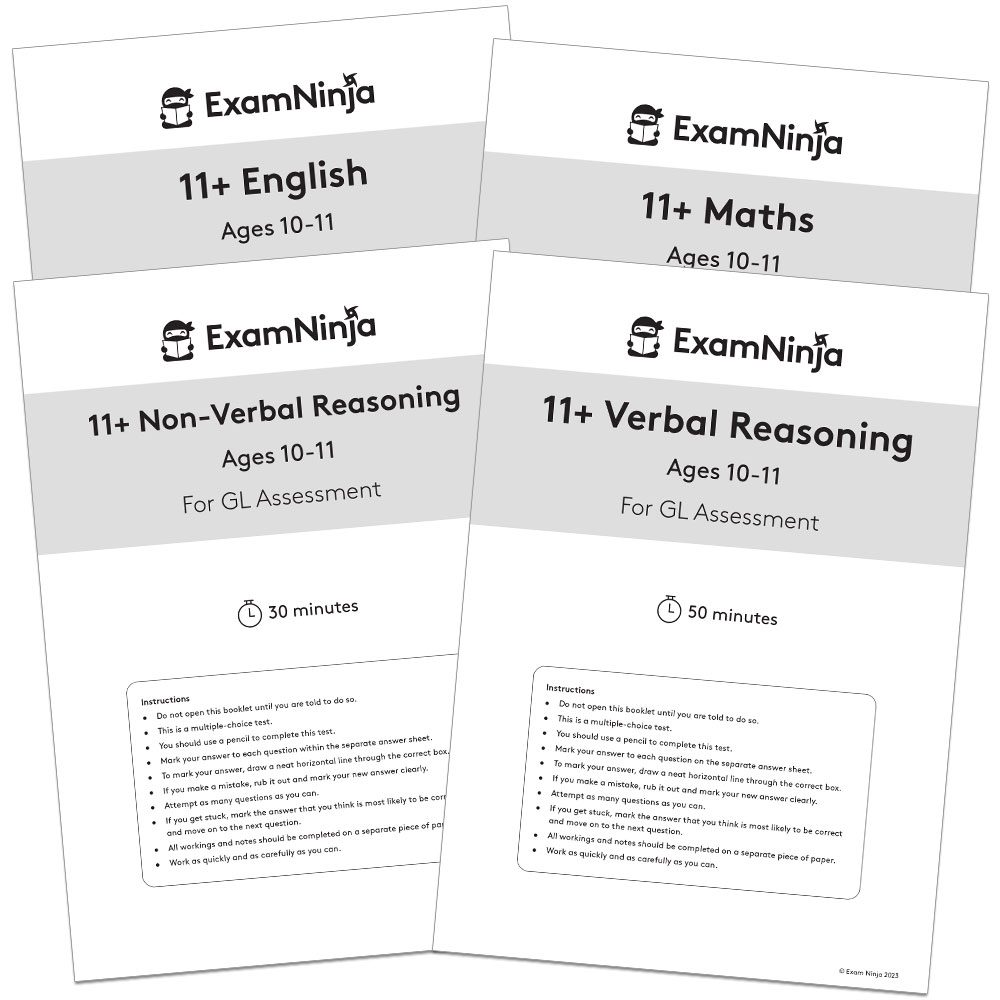 GL 11+ Essential Practice Papers Download (Ages 10-11)
