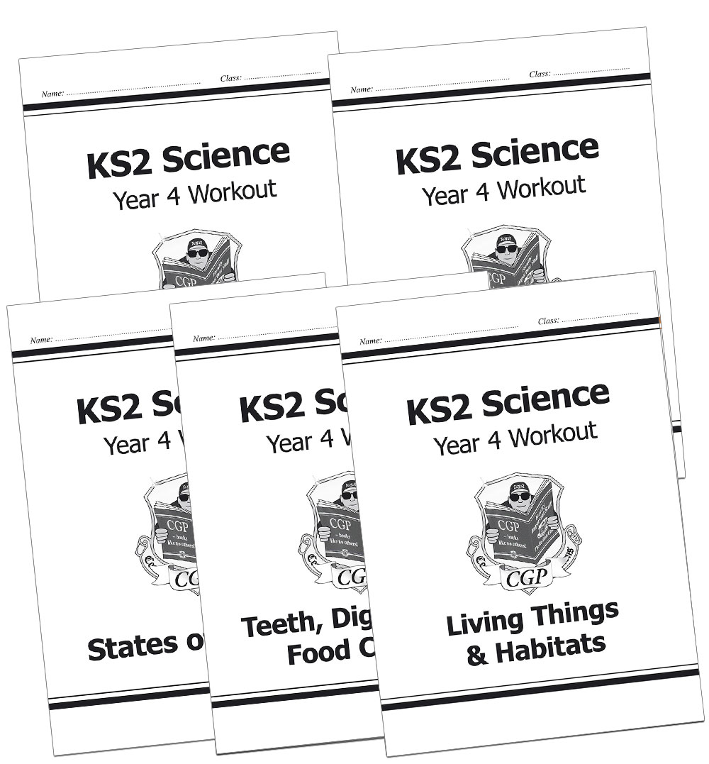 Year 4 Science Workbook Pack (Ages 8-9)