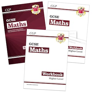 GCSE Maths Study & Workbook Pack - Higher Tier (Ages 14-16)
