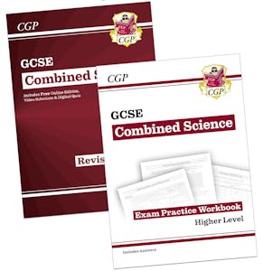 GCSE Combined Science Study & Workbook Pack - Higher Tier (Ages 14-16)