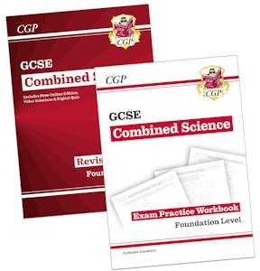 GCSE Combined Science Study & Workbook Pack - Foundation Tier (Ages 14-16)