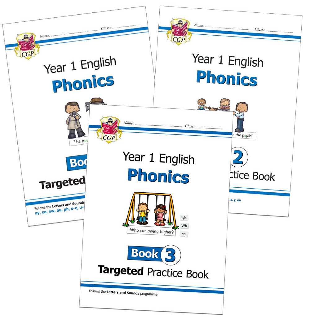 Year 1 Phonics Workbook Pack (Ages 5-6)