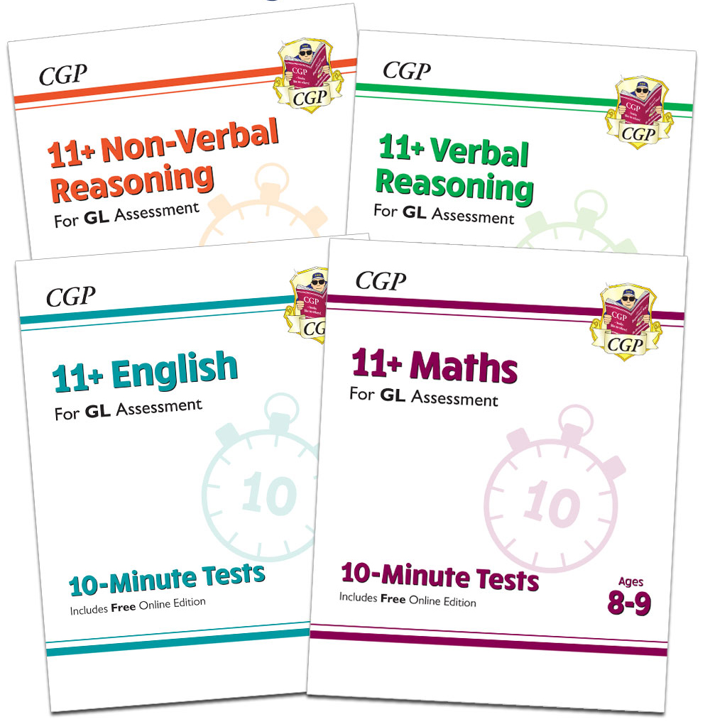 GL 11+ 10-Minute Tests Pack (Ages 8-9)