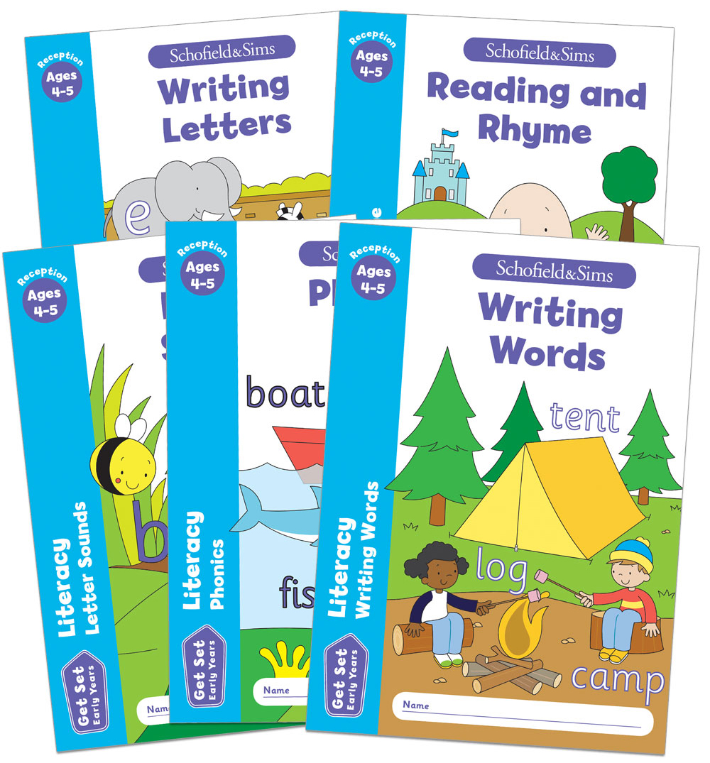 Reception English Workbook Pack (Ages 4-5)