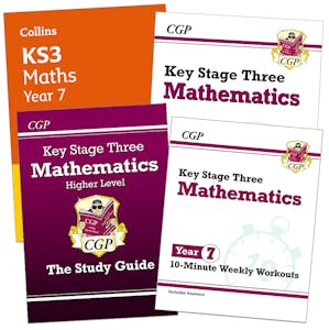 Year 7 Maths Study & Workbook Pack (Ages 11-12)