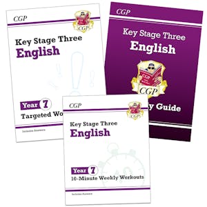 Year 7 English Study & Workbook Pack (Ages 11-12)