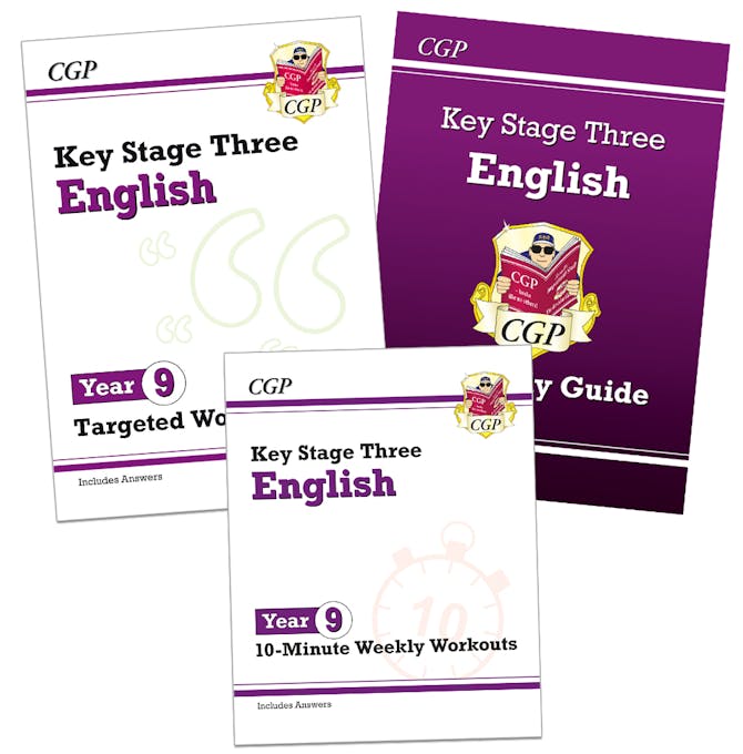 Year 9 English Study & Workbook Pack (Ages 13-14)