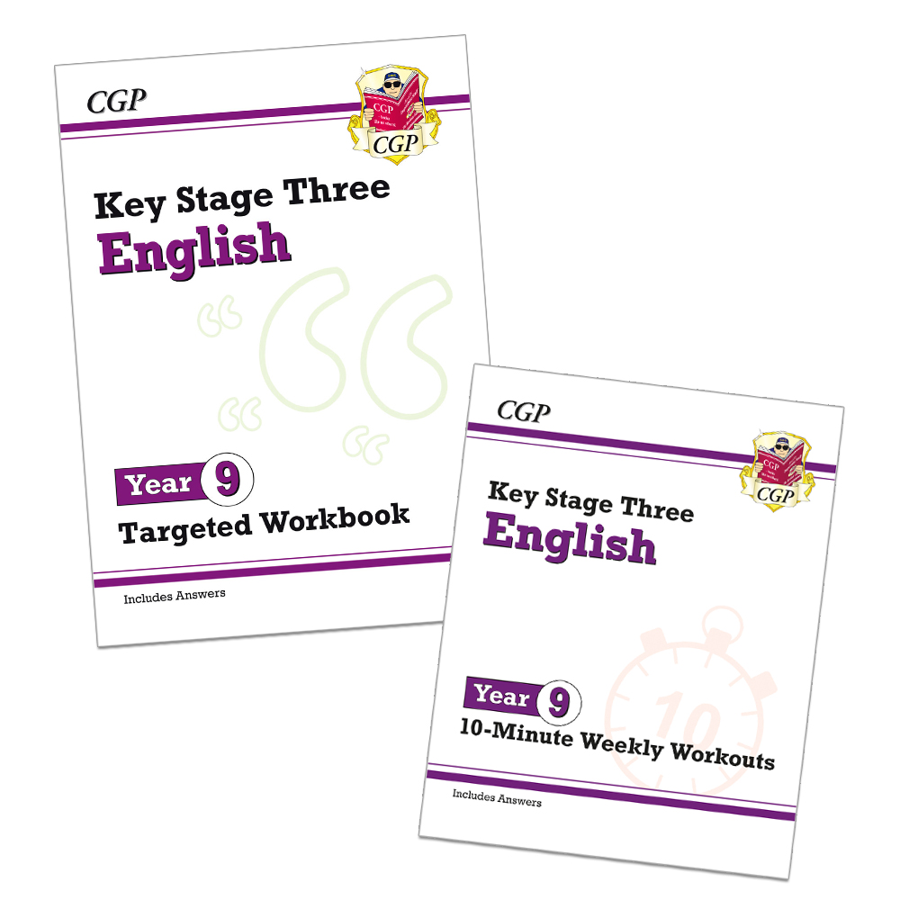 Year 9 English Workbook Pack (Ages 13-14)