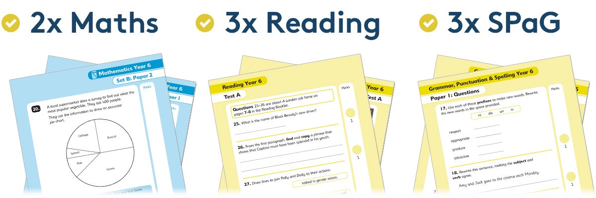 Year 6 English & Maths Tests (Ages 10-11)